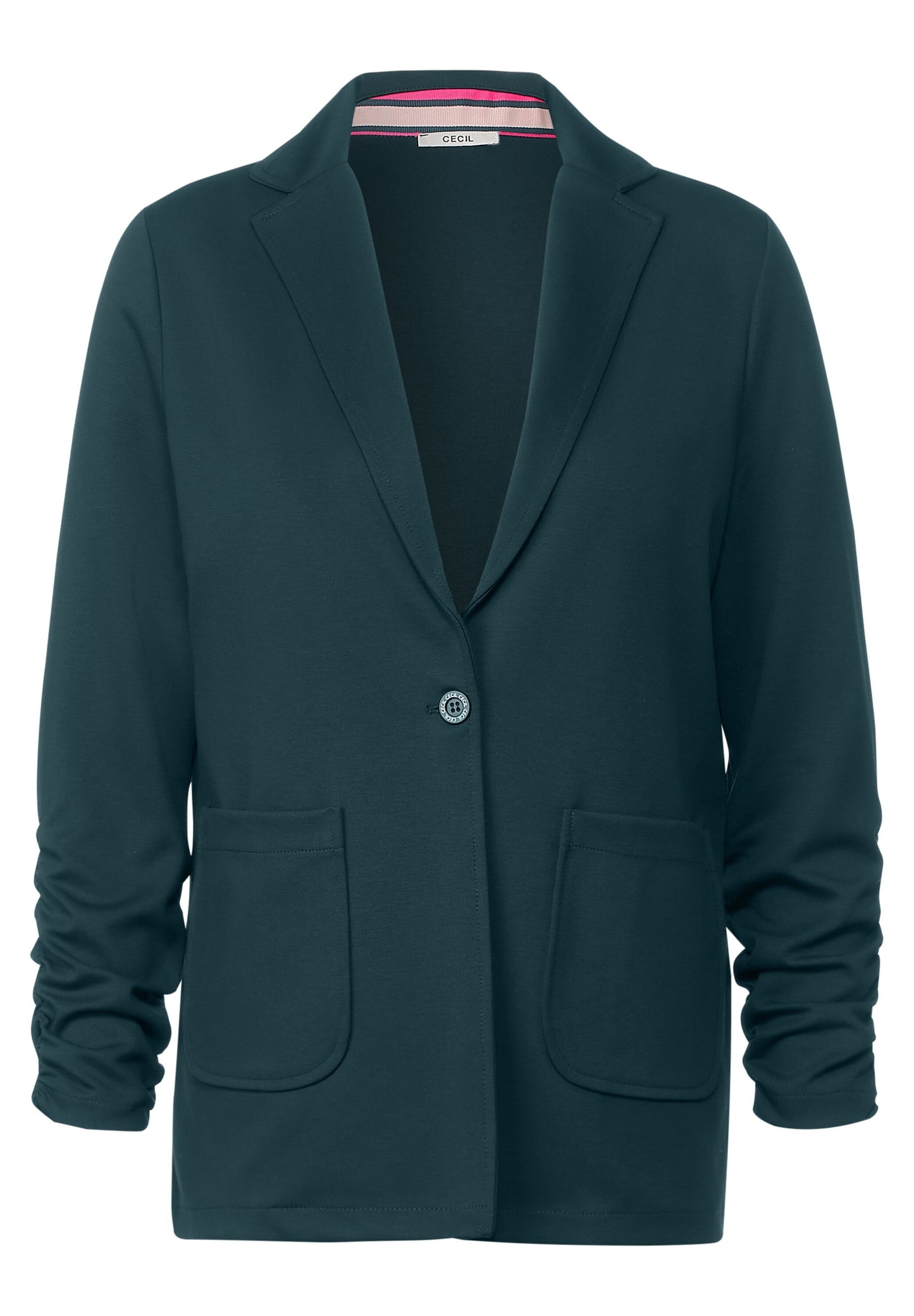 Oversize Blazer mit Raffung