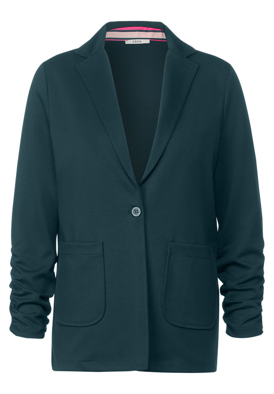 Oversize Blazer mit Raffung