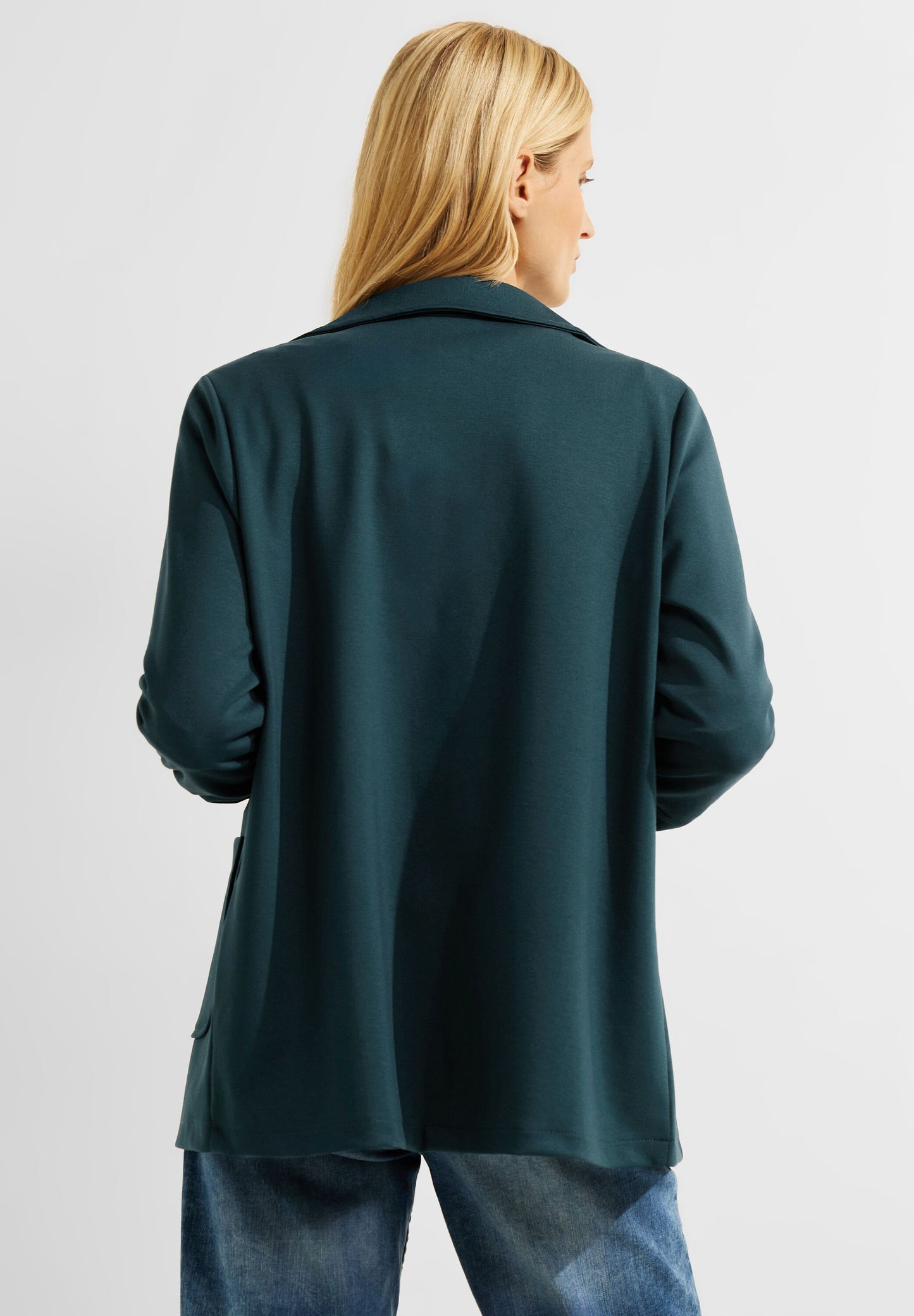 Oversize Blazer mit Raffung