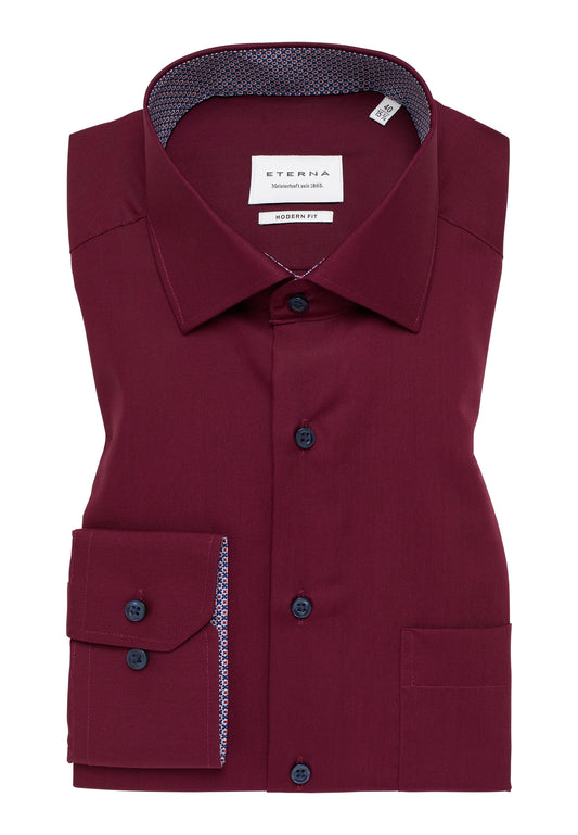 ETERNA Original Shirt Popeline Langarm