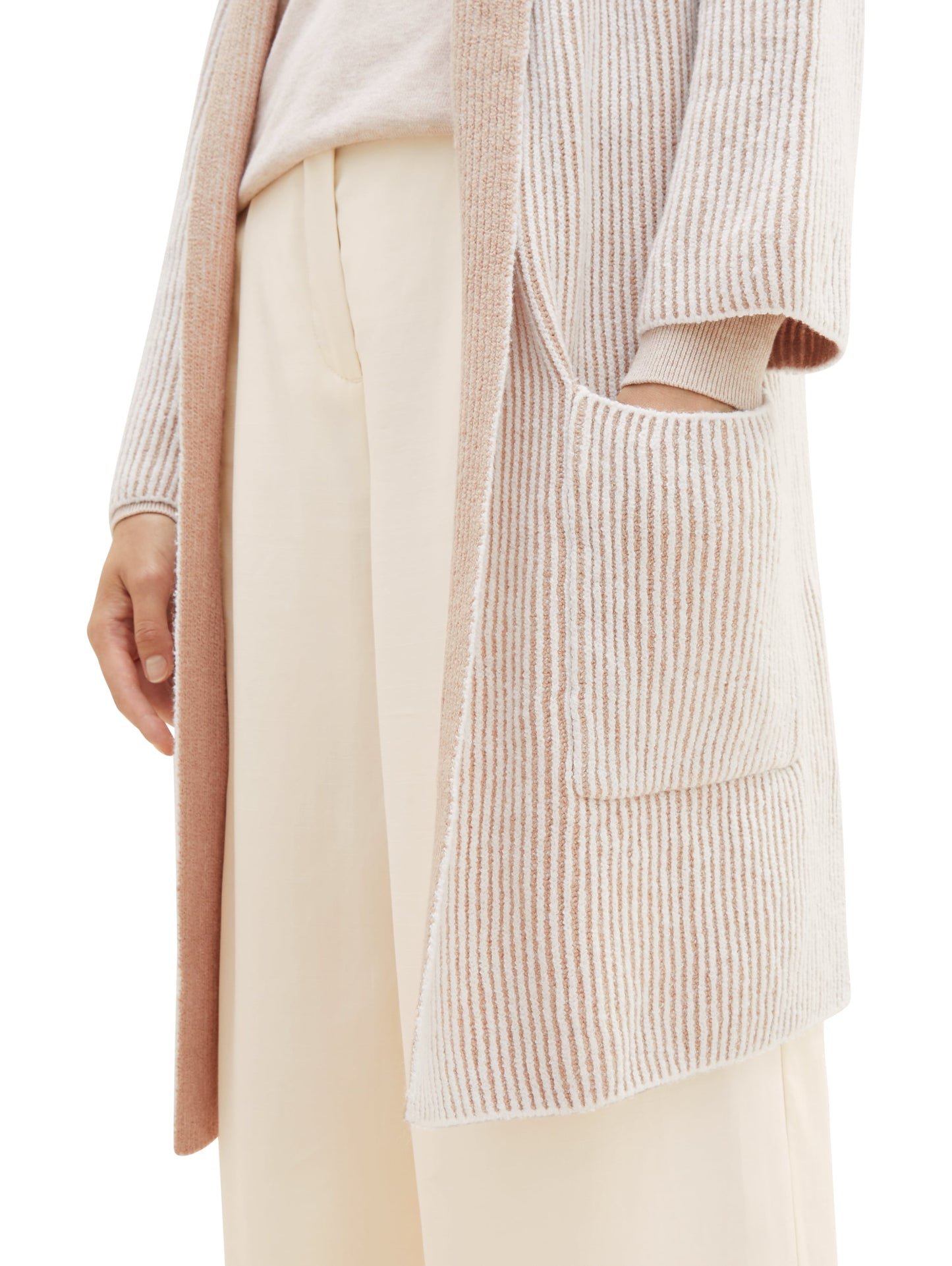 Gestreifter Cardigan