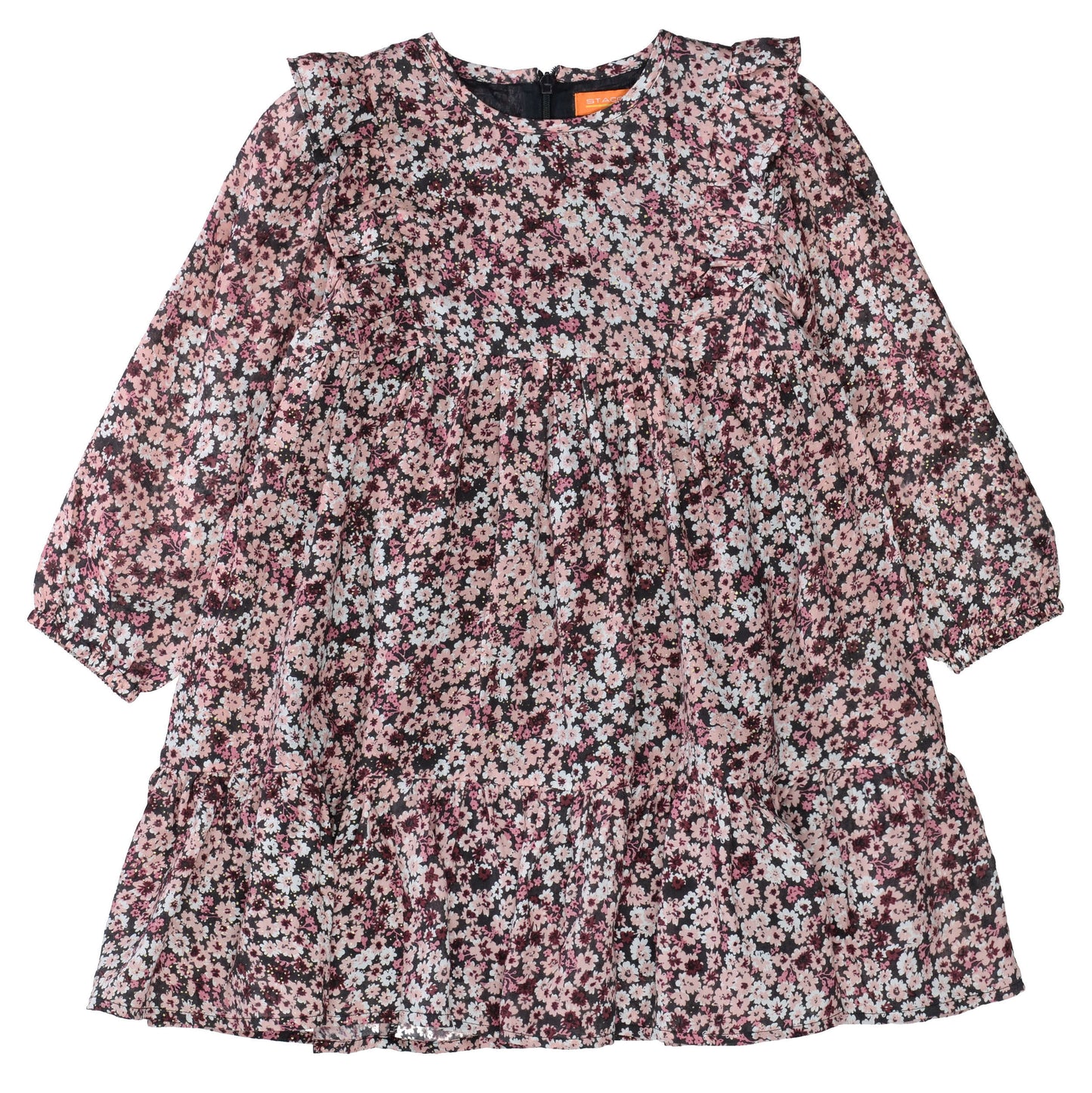 Kleid mit floralem Allover-Print