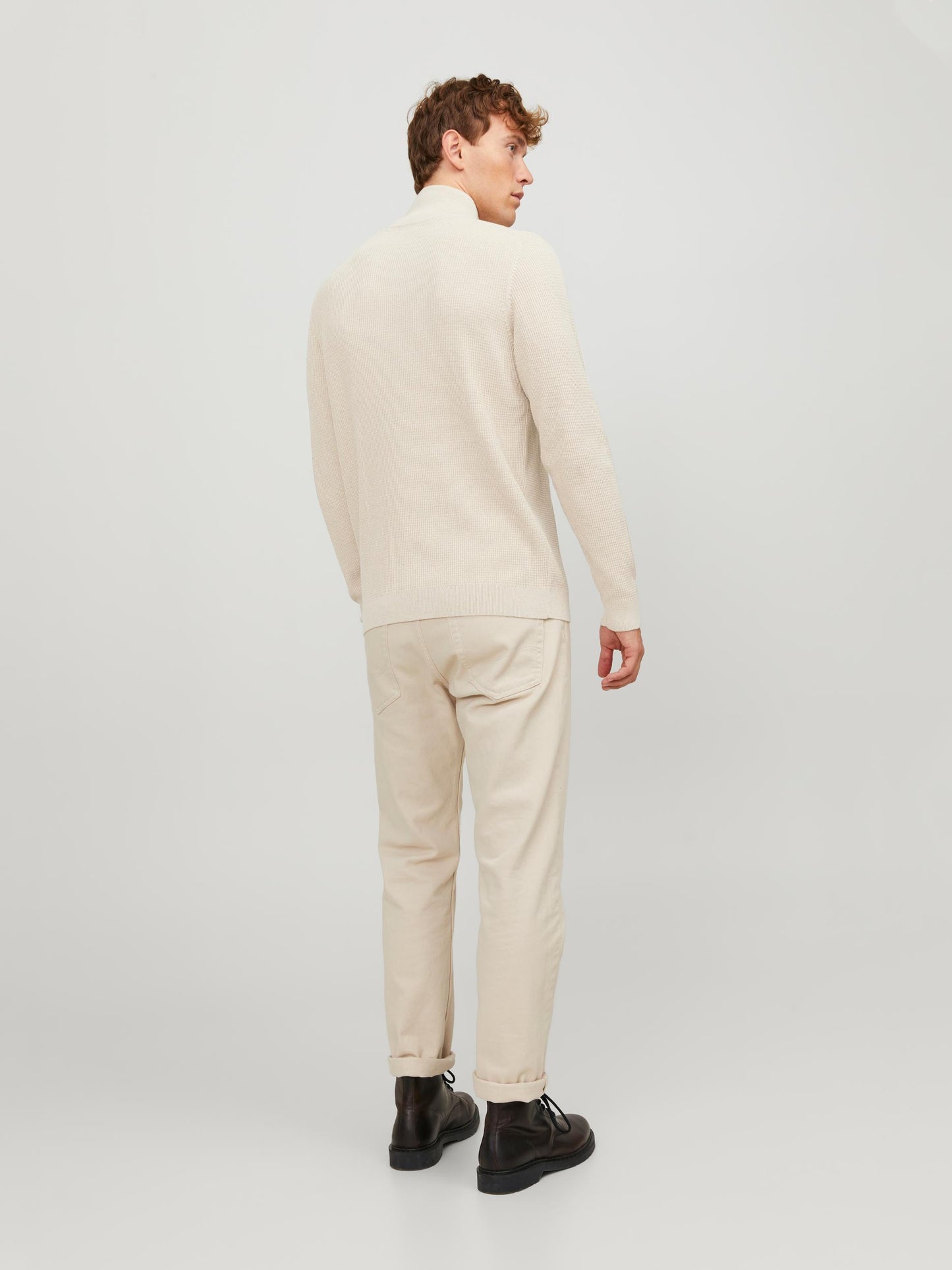 JPRBLAARTHUR KNIT HALF ZIP CH