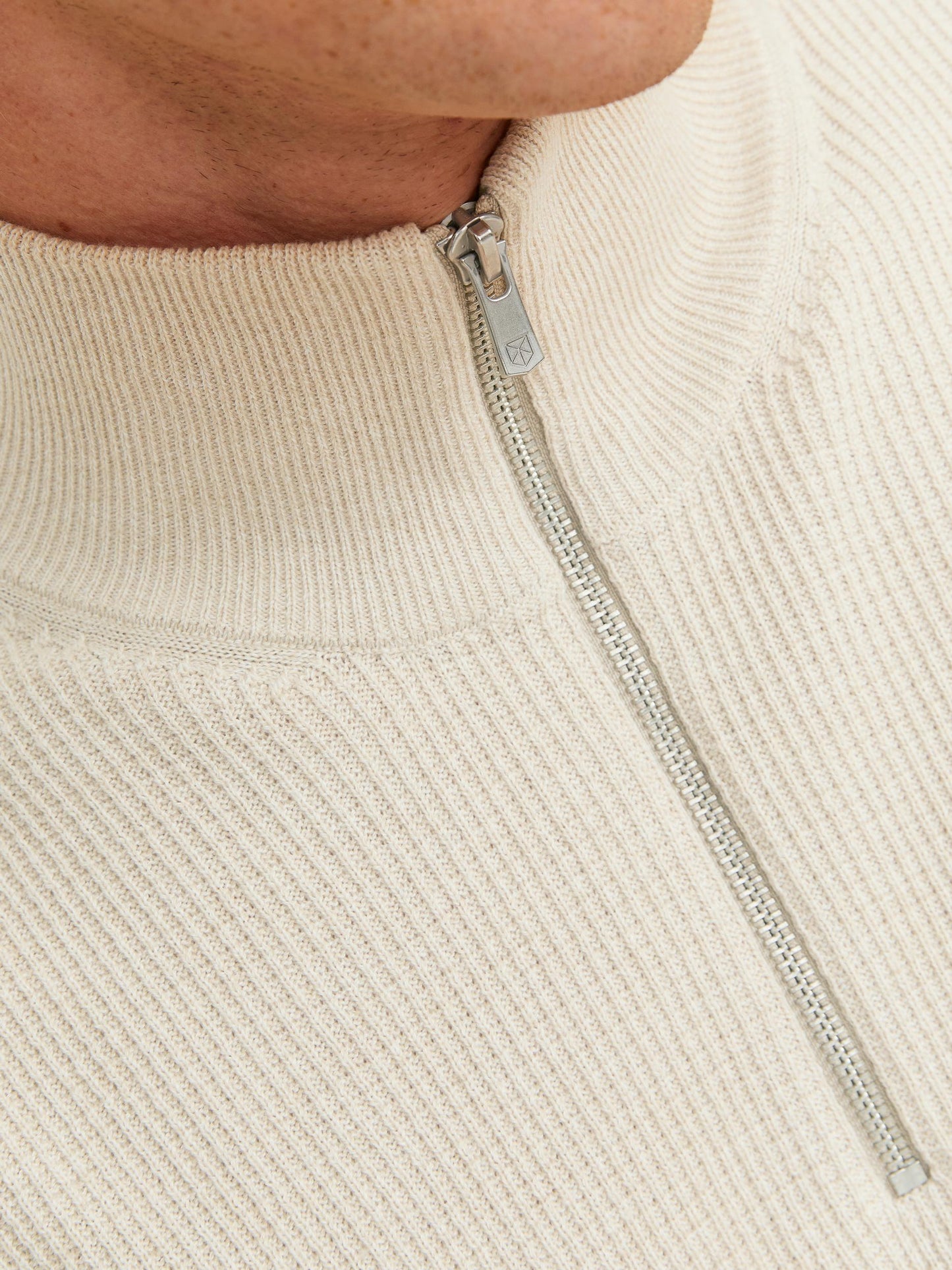 JPRBLAARTHUR KNIT HALF ZIP CH
