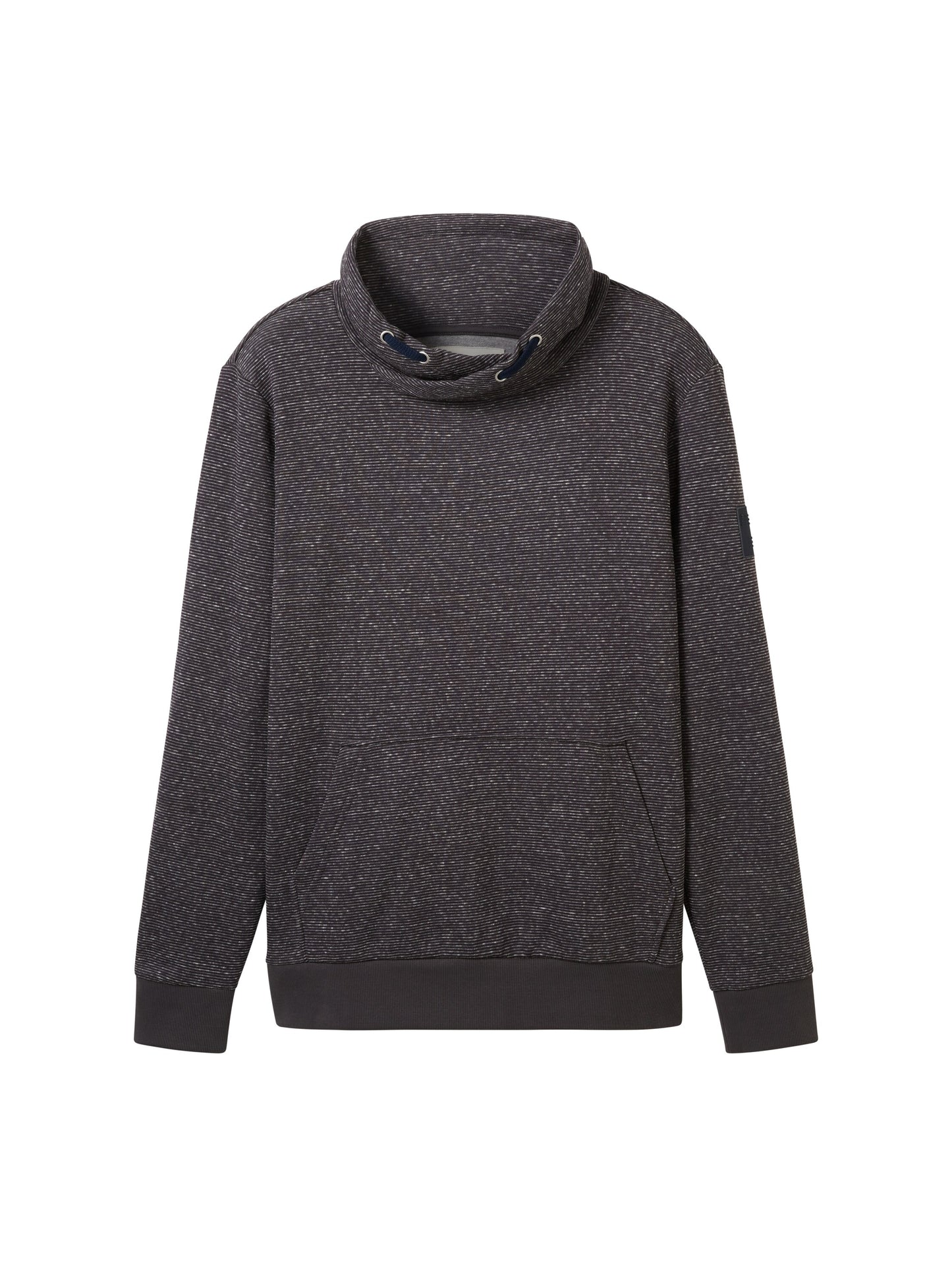 Sweatshirt in Melange Optik