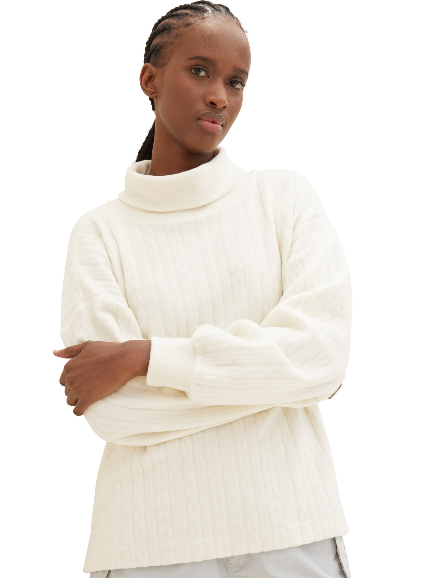 Sweater mit Stehkragen