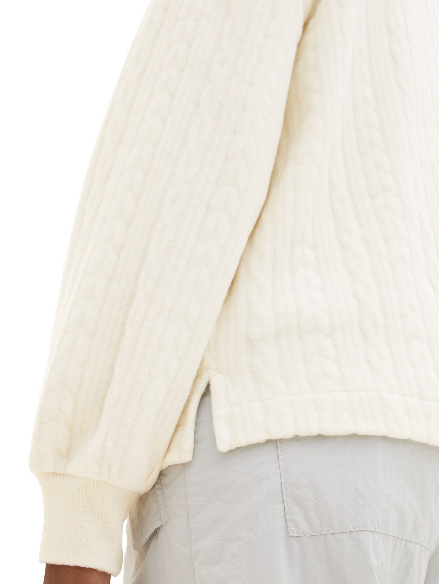 Sweater mit Stehkragen