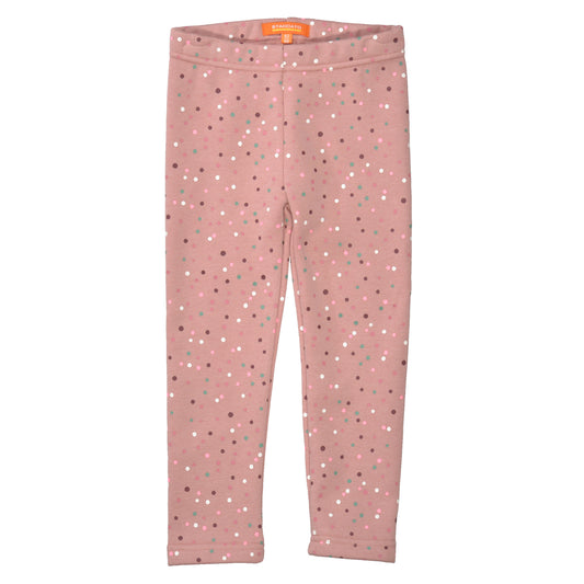 Thermoleggings mit Allover-Punkte-Print
