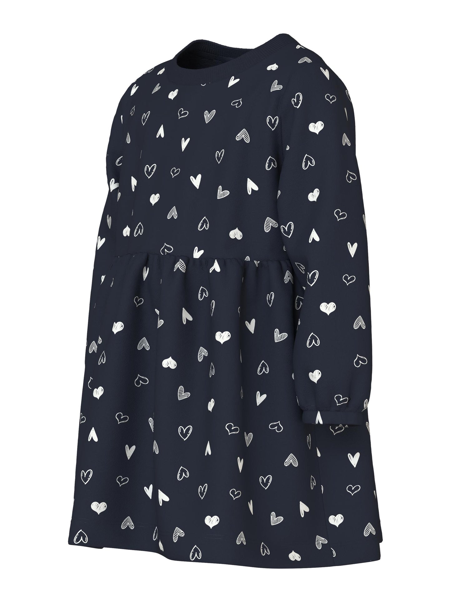 NMFVILUBA LS SWE DRESS BRU S1