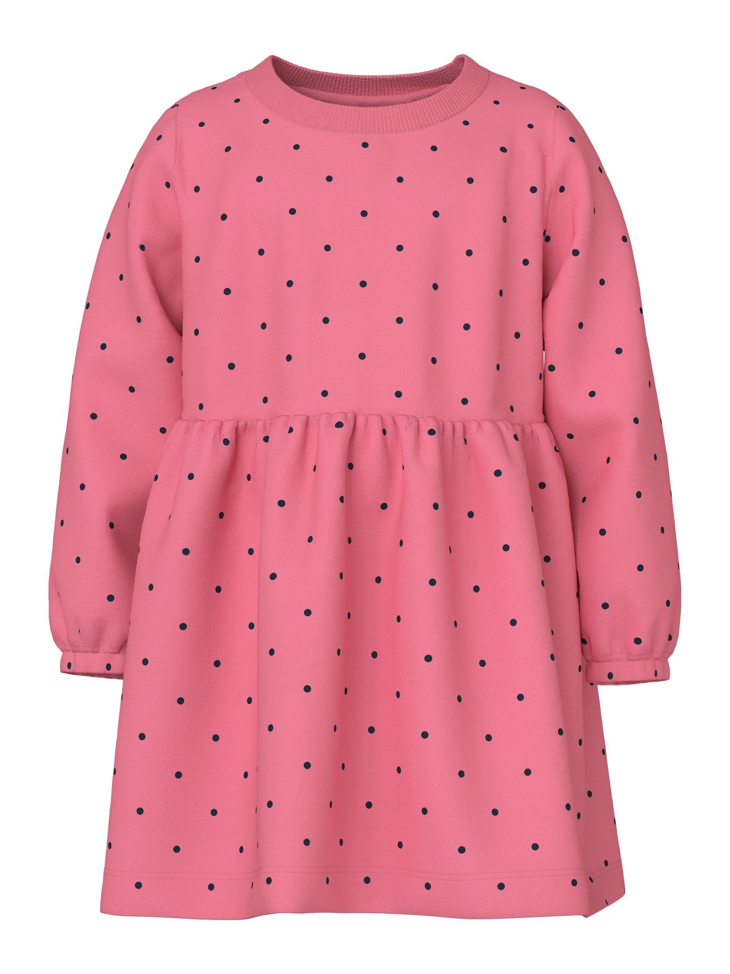 NMFVILUBA LS SWE DRESS BRU S1