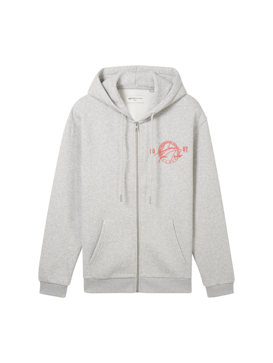 Sweatjacke mit Print