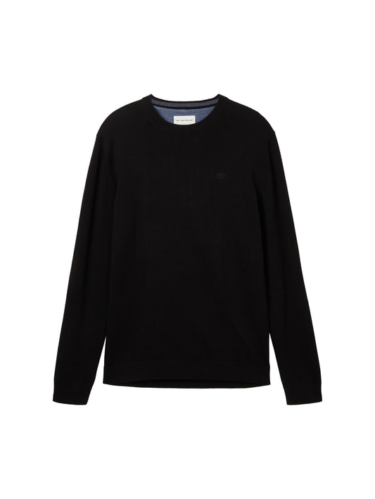 basic crewneck knit