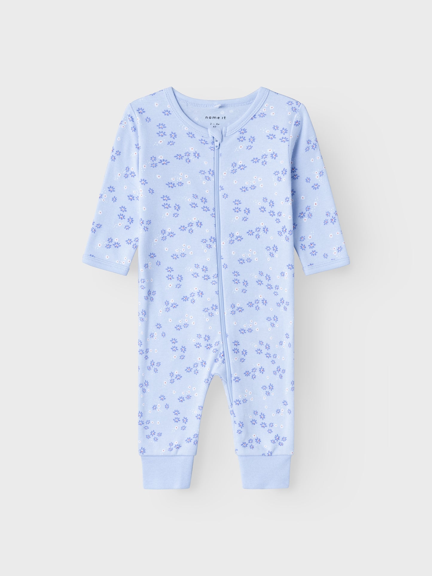 NBFNIGHTSUIT ZIP HALOGEN FLOWER