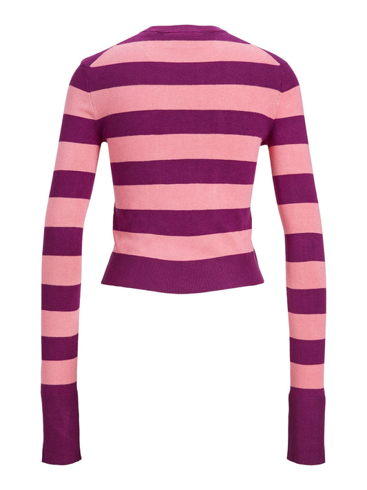JXVALENTINA SOFT STRIPE CROP KNIT SN