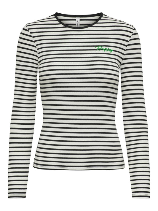 ONLBETTY L/S O-NECK TOP BOX CC JRS