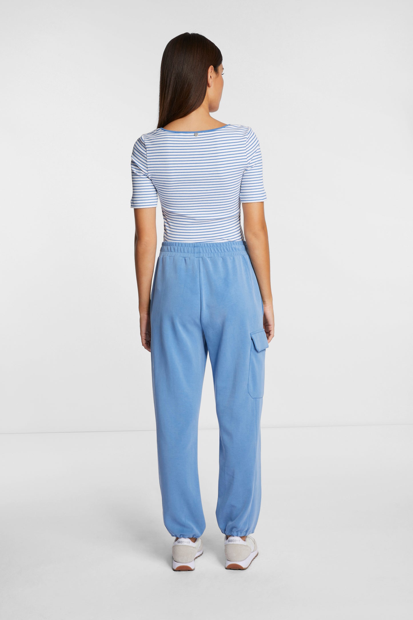 Organic Rib Shirt Striped