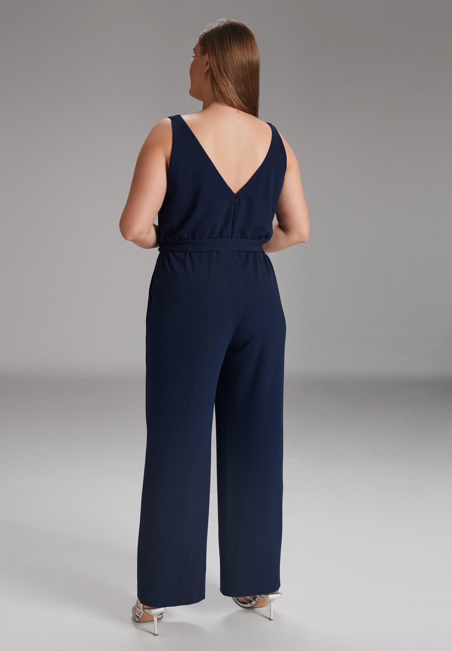 Curve / Jumpsuit aus elastischer Crepeware