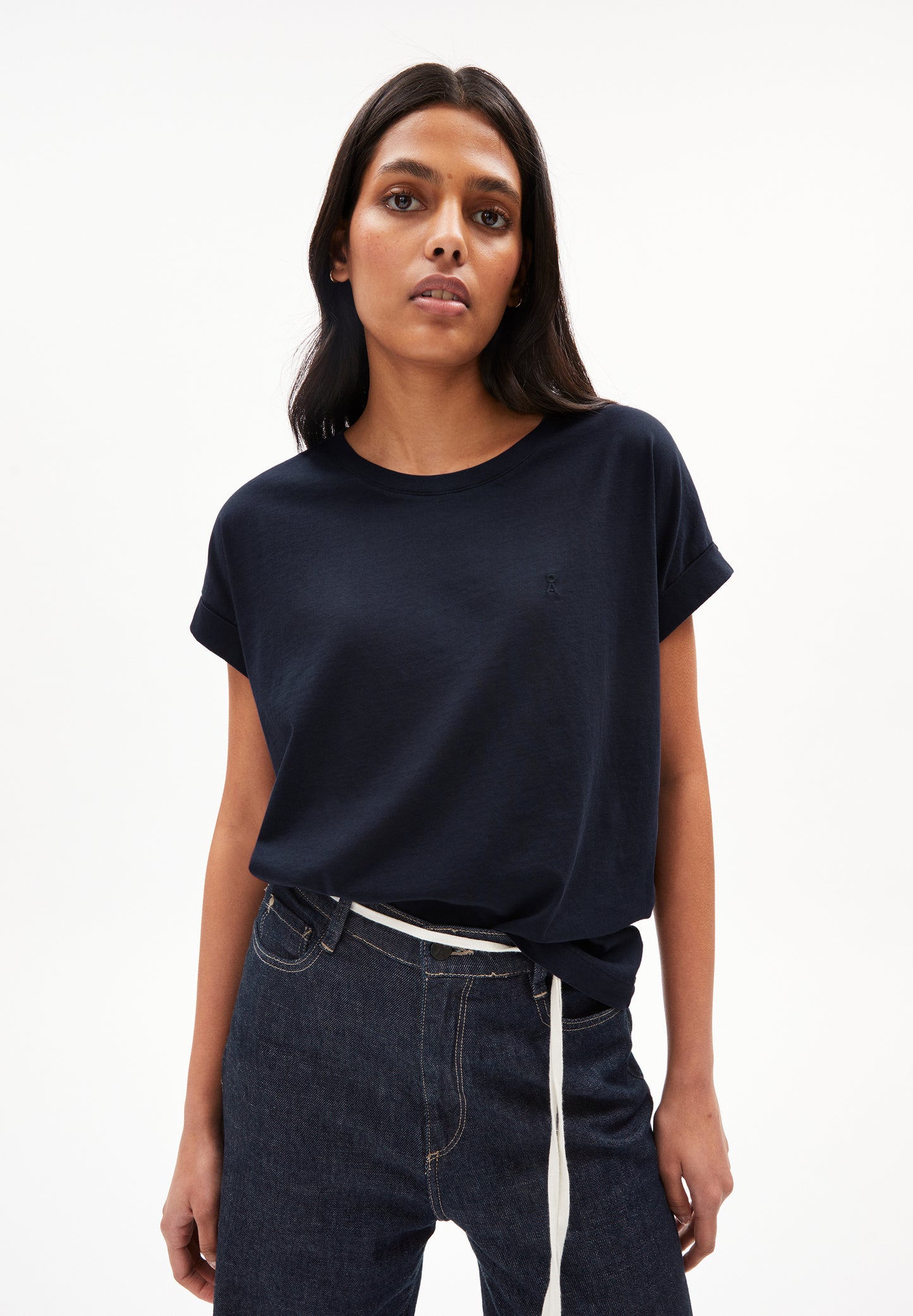 IDAARA Shirts T-Shirt Solid, night sky
