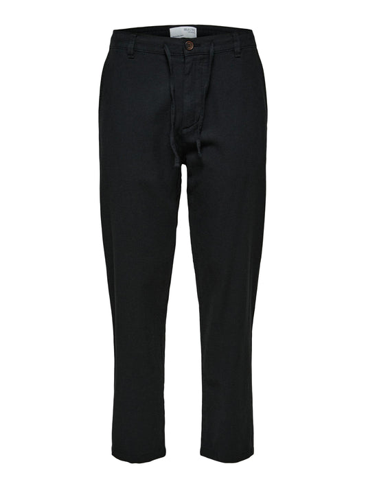 SLH172-SLIMTAPE BRODY LINEN PANT NOOS