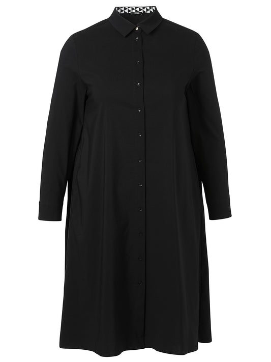 Kleid Hemdkragen 1/1 Arm