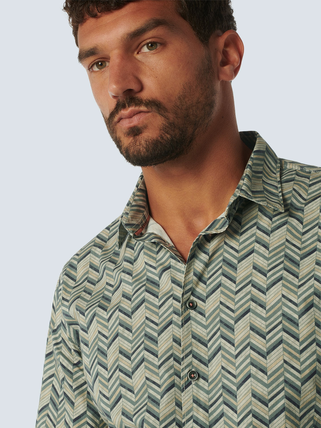 Shirt Stretch Allover Printed