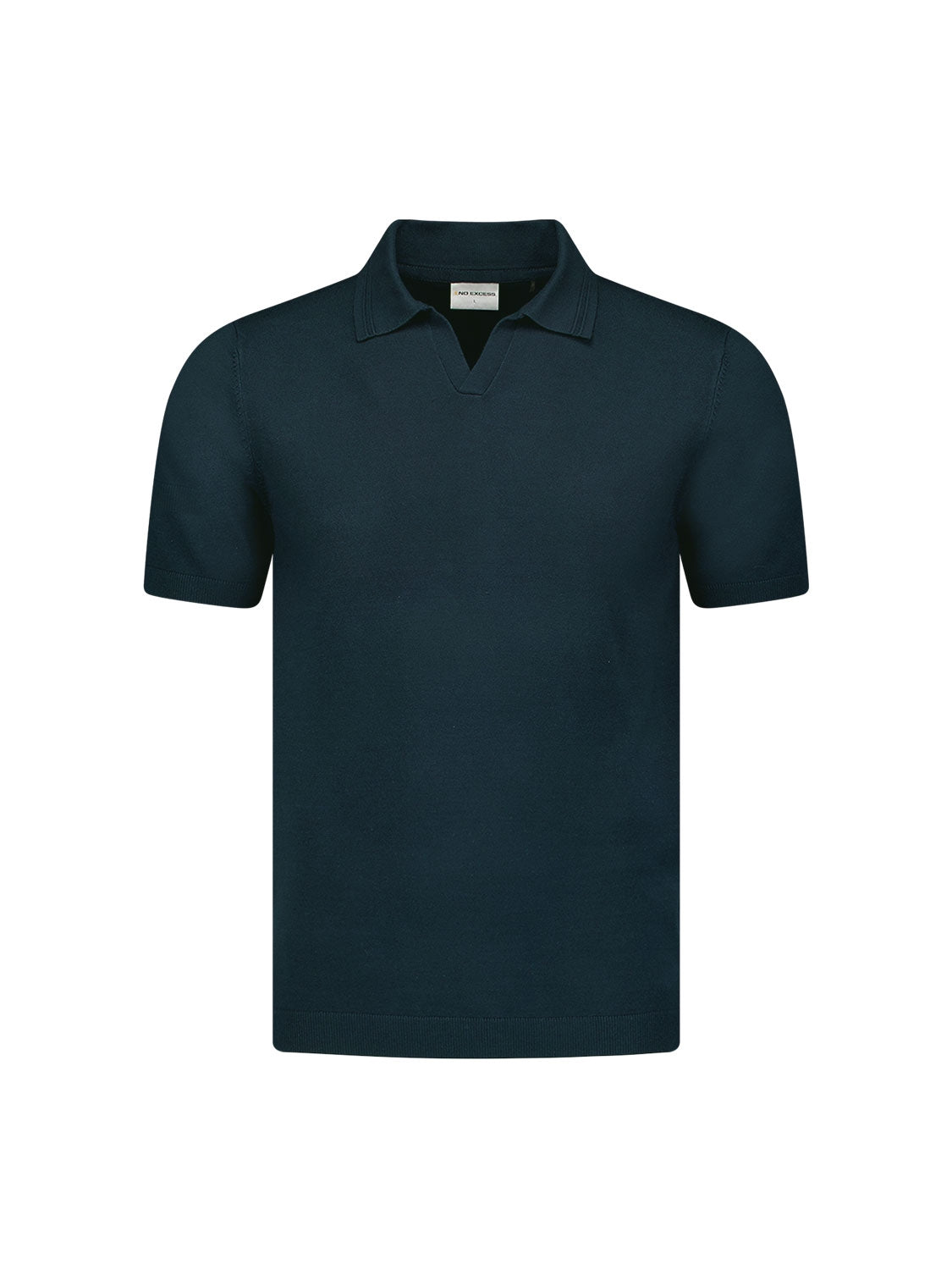 Pullover Short Sleeve Polo 2 Coloured Jacquard