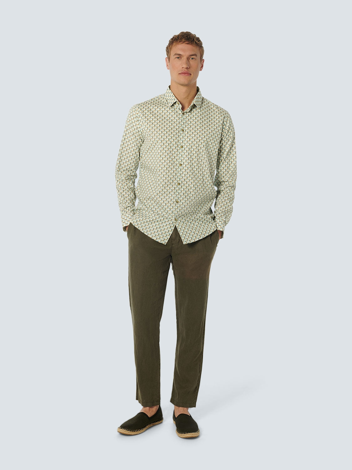Shirt Stretch Allover Printed
