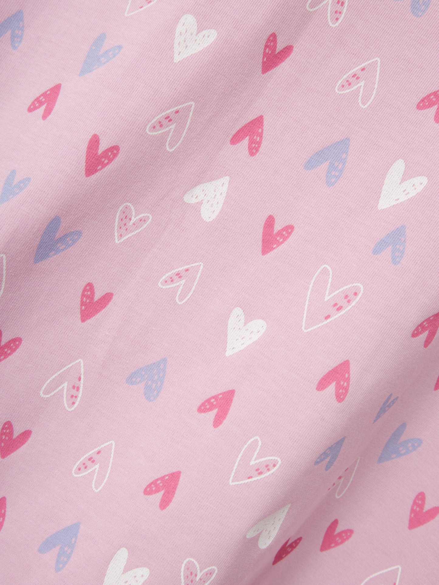 NKFNIGHTSET CAP PINK HEARTS NOOS