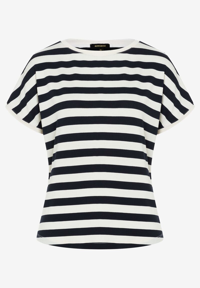 Streifenshirt  marine/ecru  Frühjahrs-Kollektion