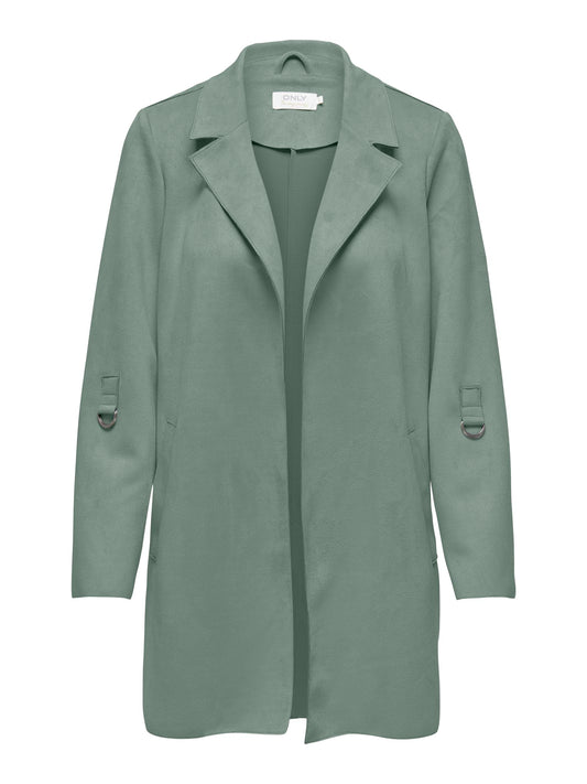ONLJOLINE FAUX SUEDE COAT CC LIFE OTW