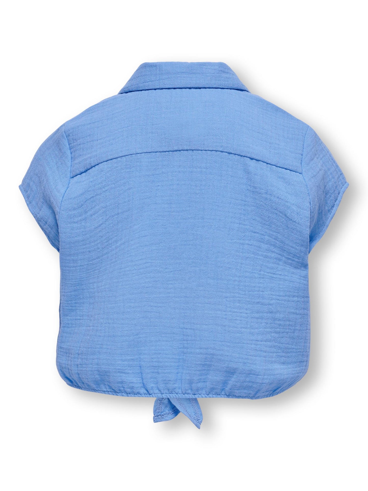 KOGTHYRA CAPSLEEVE KNOT SHIRT WVN