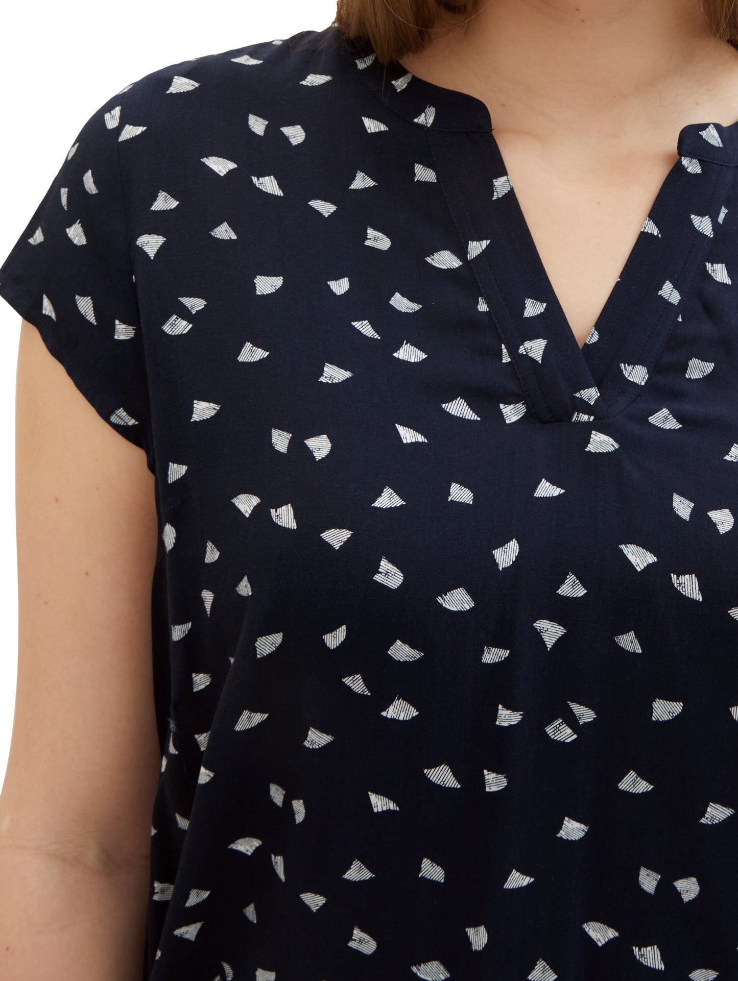 Plus - Bluse mit LENZING(TM) ECOVERO(TM)