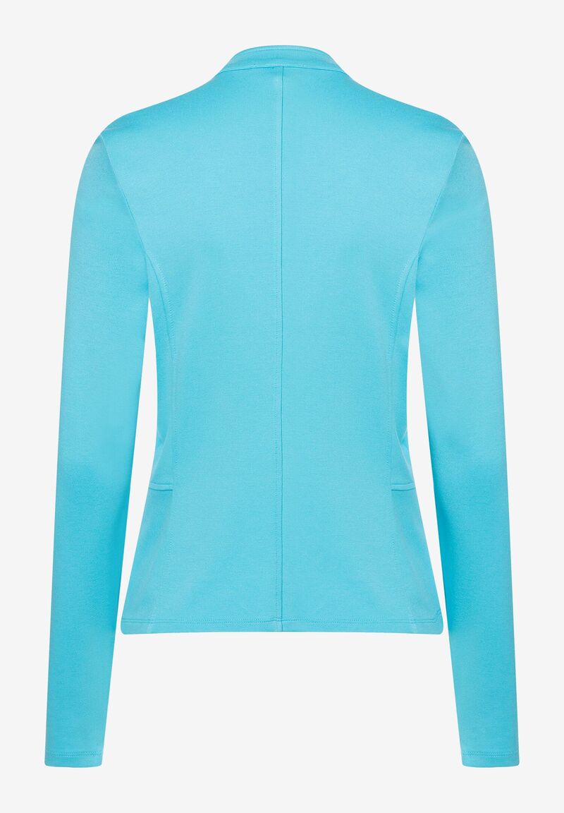 Jerseyjacke  türkis  Frühjahrs-Kollektion