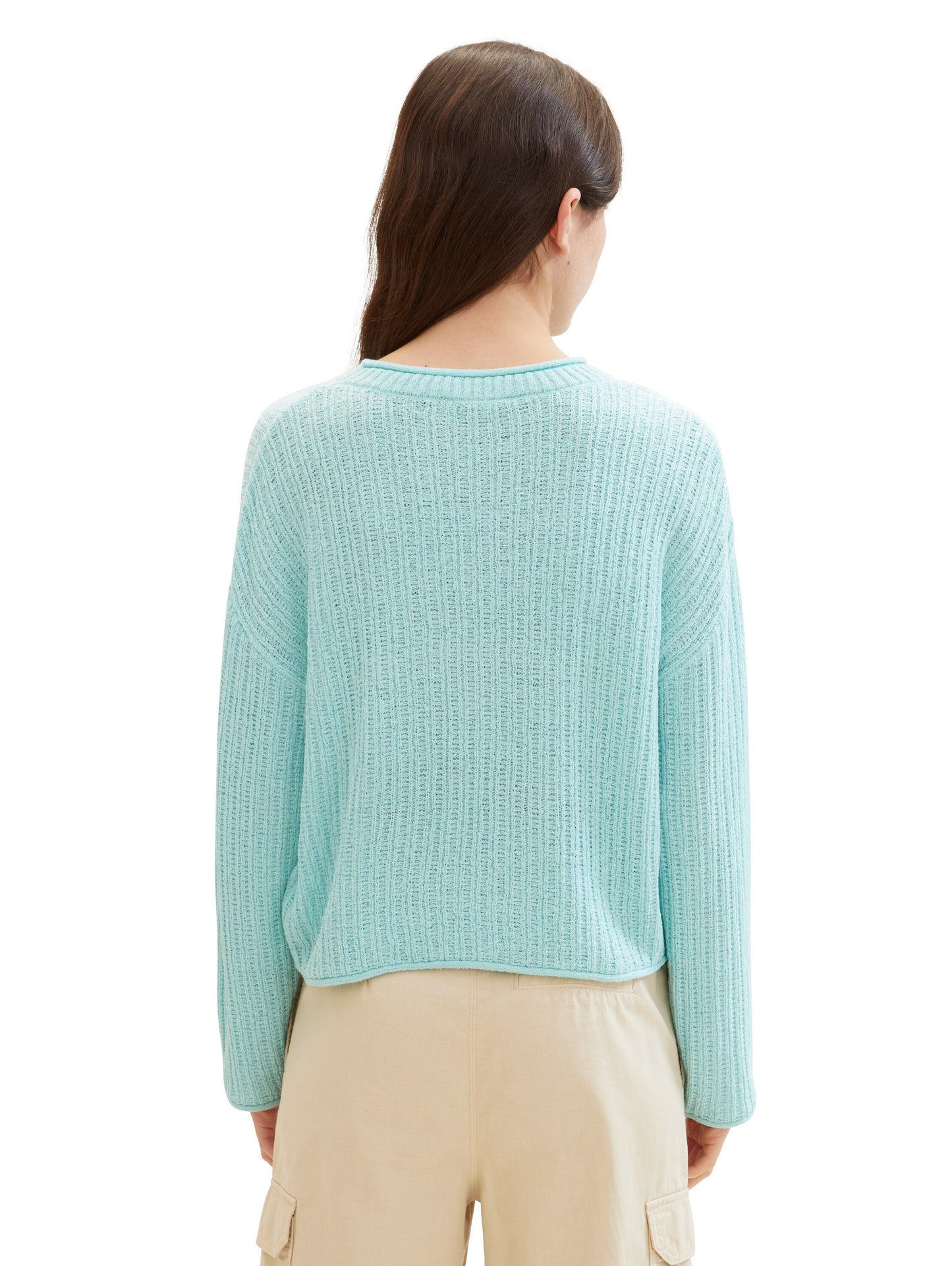 Strickpullover mit Struktur
