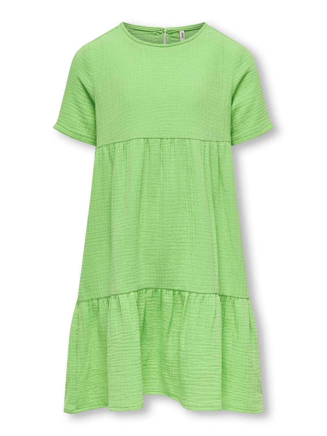 KOGTHYRA S/S LAYERED DRESS WVN