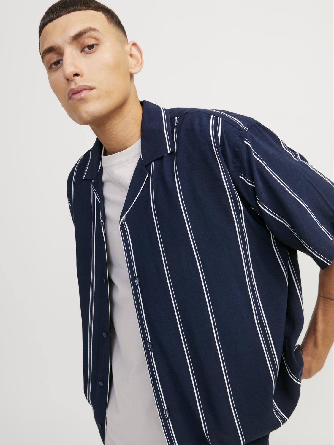 JCOJEFF AOP RESORT SHIRT SS RELAX LN