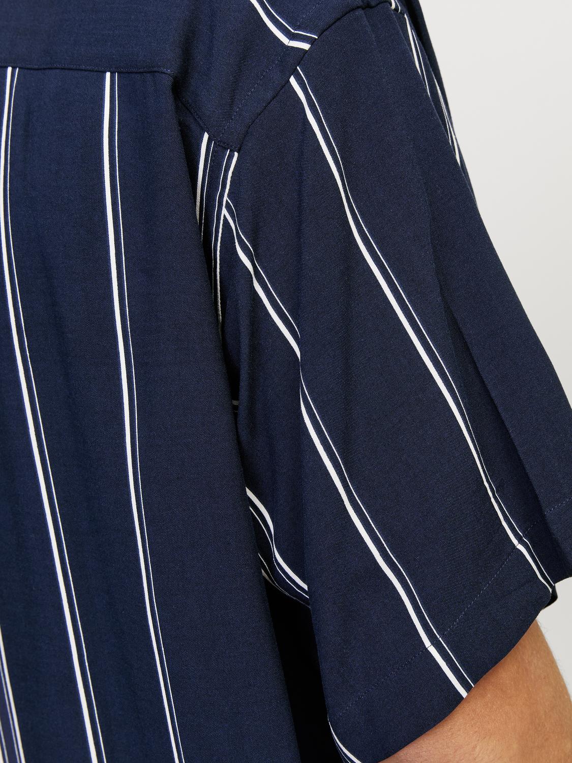 JCOJEFF AOP RESORT SHIRT SS RELAX LN