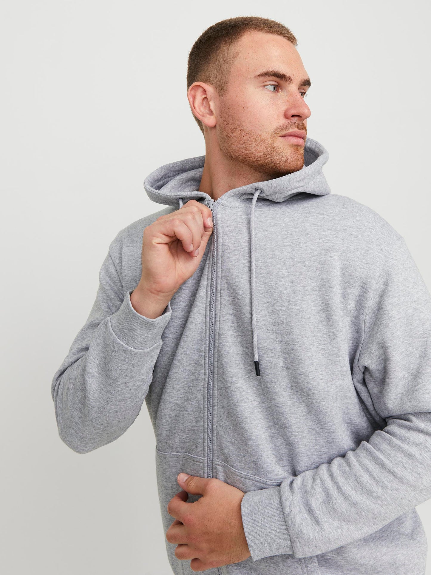 JJEBRADLEY SWEAT ZIP HOOD NOOS PLS