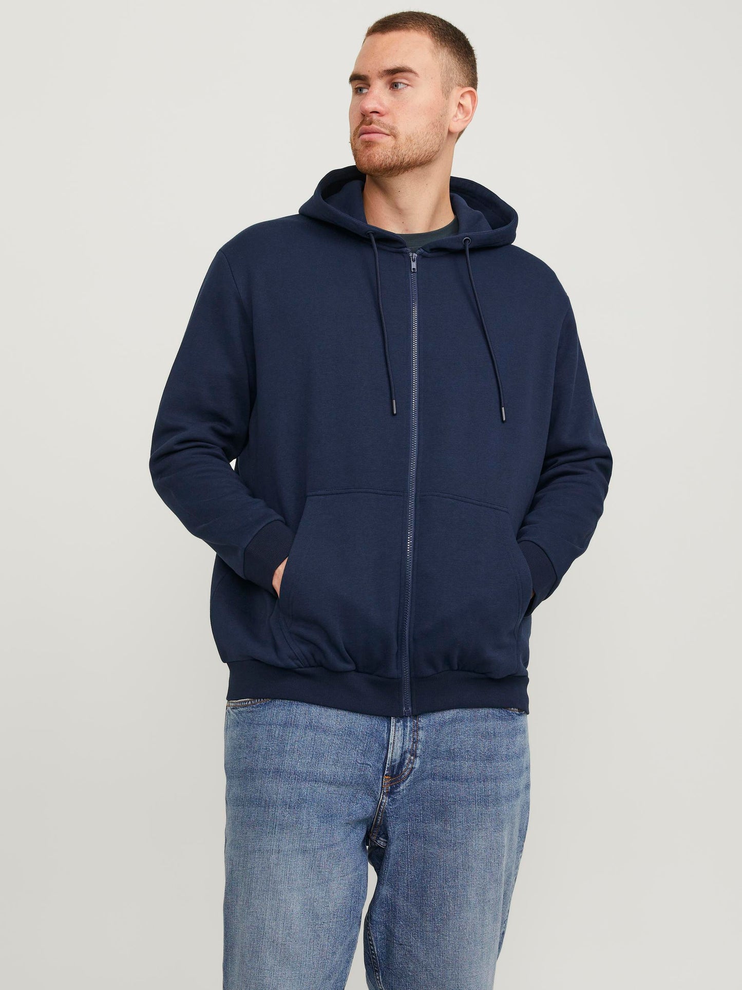 JJEBRADLEY SWEAT ZIP HOOD NOOS PLS
