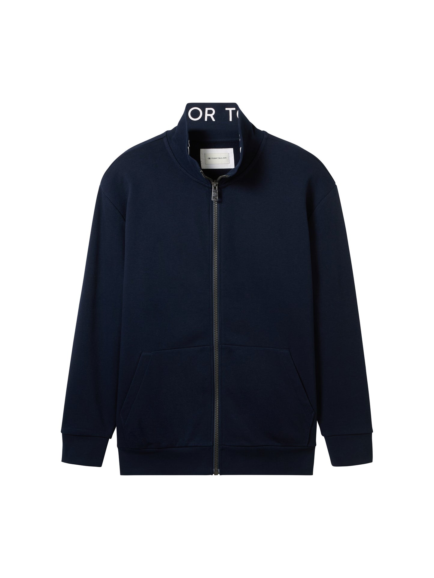Plus - Sweatjacke mit Stehkragen