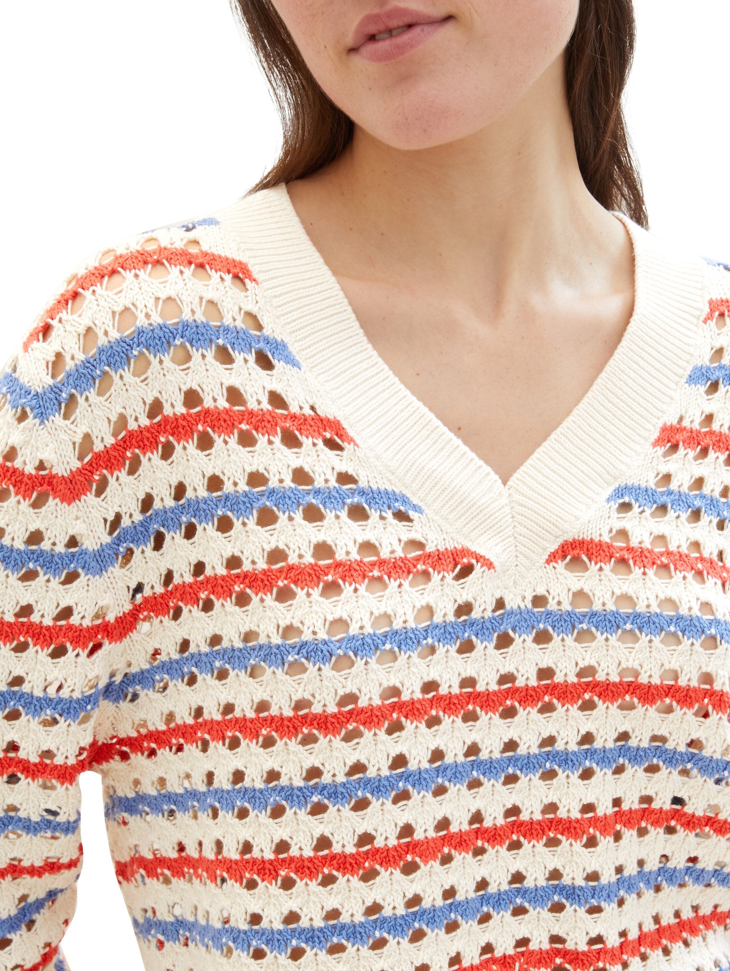 Strickpullover mit Bio-Baumwolle